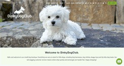 Desktop Screenshot of dinkydogclub.com